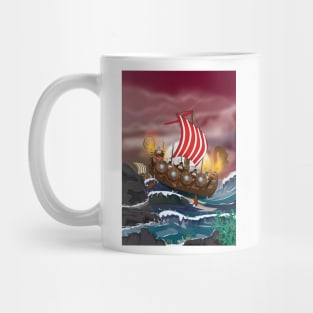 Viking Ship Mug